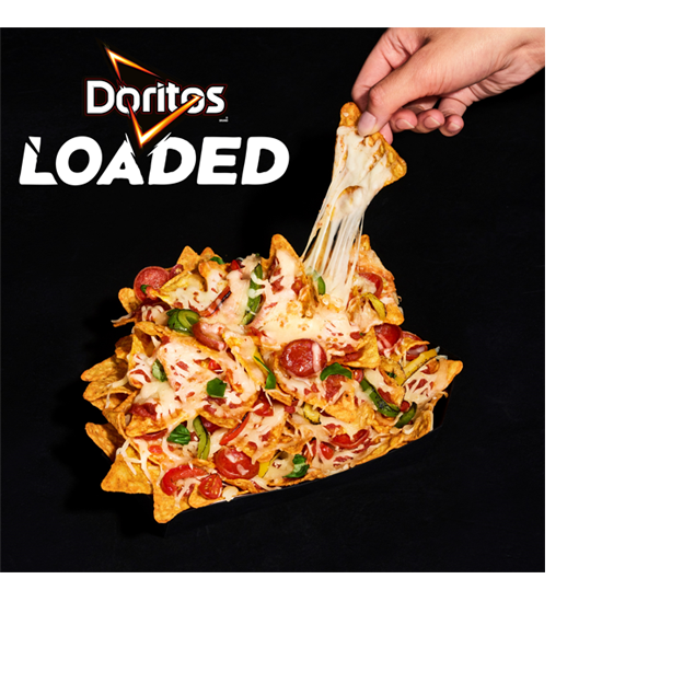 doritos loaded slider banner